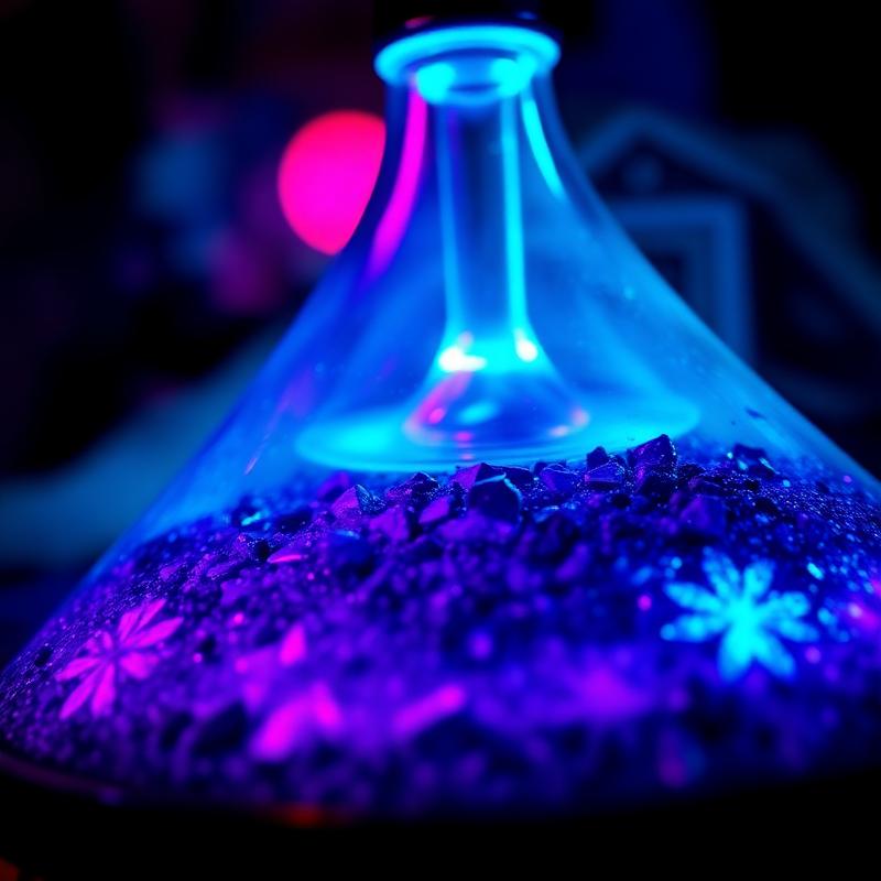 Detalle de la base de una cachimba